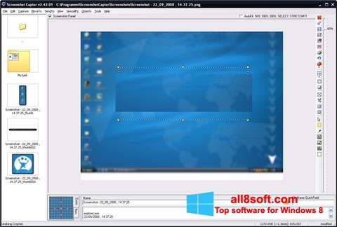 Снимак заслона ScreenShot Windows 8