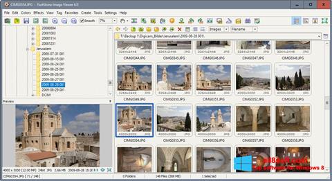 Снимак заслона FastStone Image Viewer Windows 8