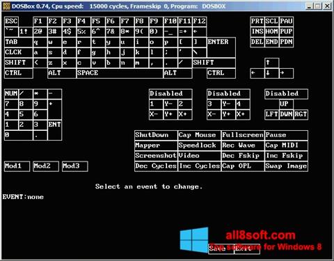 Снимак заслона DOSBox Windows 8