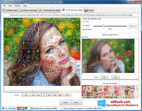 Снимак заслона Photo Collage Maker Windows 8