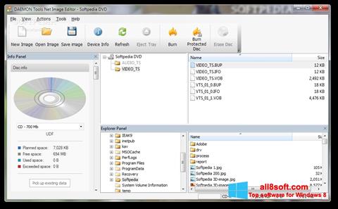 Снимак заслона DAEMON Tools Lite Windows 8