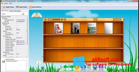 Снимак заслона Bookshelf Windows 8