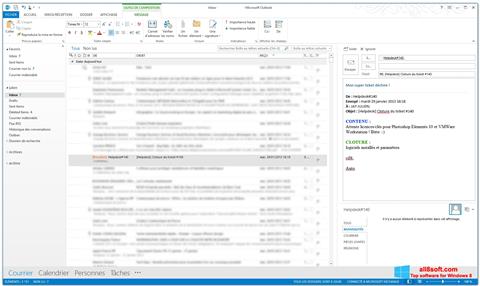 Снимак заслона Microsoft Outlook Windows 8