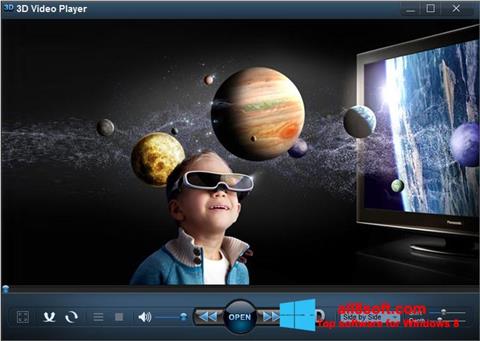 Снимак заслона 3D Video Player Windows 8