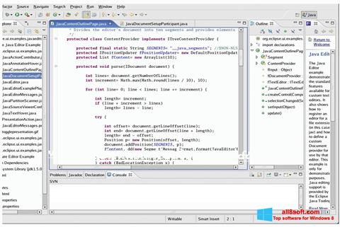 Снимак заслона Java Development Kit Windows 8