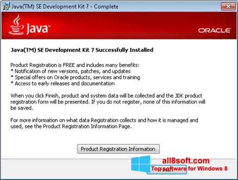 Снимак заслона Java Windows 8