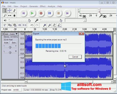 Снимак заслона Lame MP3 Encoder Windows 8