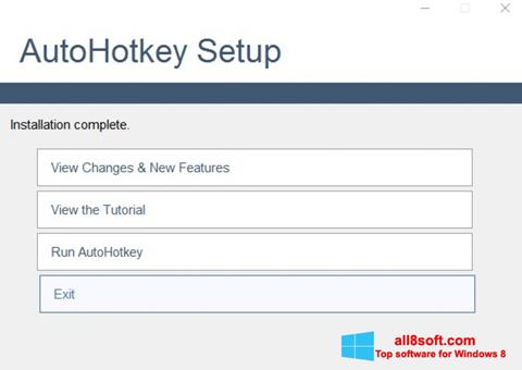 Снимак заслона AutoHotkey Windows 8