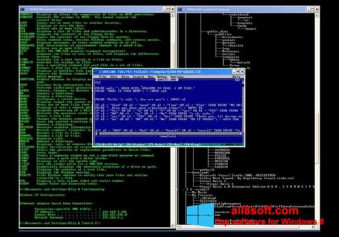 Снимак заслона QBasic Windows 8