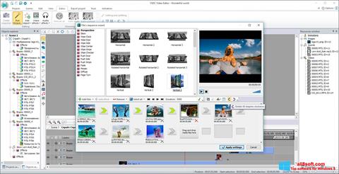 Снимак заслона VSDC Free Video Editor Windows 8