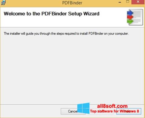 Снимак заслона PDFBinder Windows 8